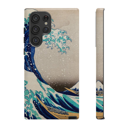 The Great Wave off Kanagawa by Katsushika Hokusai Phone Cases