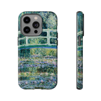 Water Lilies and Japanese Bridge by Claude Monet Phone Cases