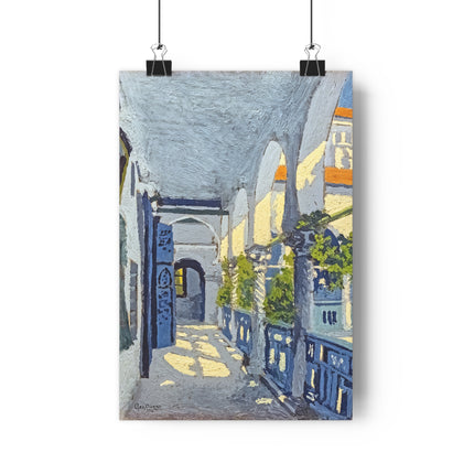 Gallery of a Moroccan Riad by George Gaudion Giclée Art Print