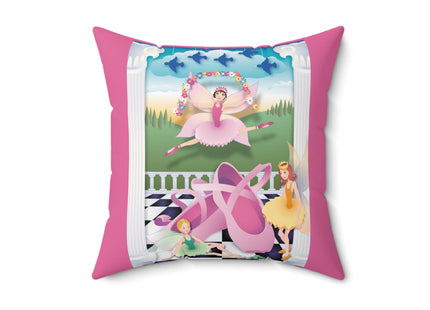 Graceful Enchantment Spun Polyester Square Pillow