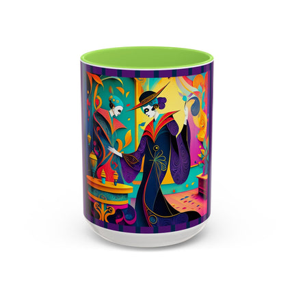 Phantoms of Elegance Colorful Mugs (11oz, 15oz)