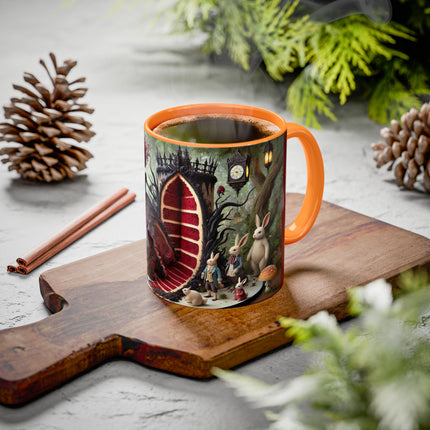 Malice in Wonderland – Gothic Halloween Colorful Mugs (11oz, 15oz)