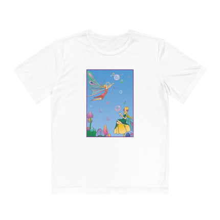 Blossoming Fairy Magic Youth Competitor Tee – Tulip Dreams & Whimsical Wonder