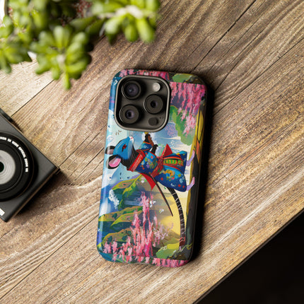 Cyber Samurai Rat Phone Cases