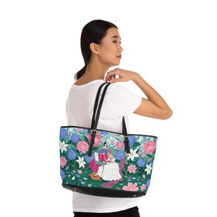💎🌸 The Lady Of The Jeweled Garden Shoulder Bag – Art Deco Floral Elegance