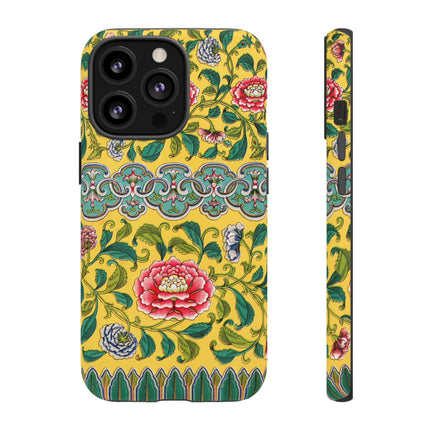 Chinese Floral Illustration by Owen Jones Phone Cases