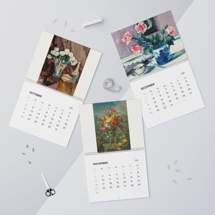 Botanical Symphony: A Captivating Collection of Floral Masterpieces Wall Calendars (2025)