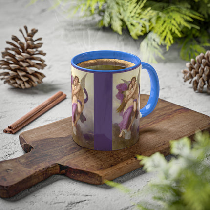 The Abduction of Psyche by William Bouguereau Colorful Mugs, 11oz