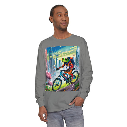 Cyberpunk Frog Long Sleeve T-Shirt