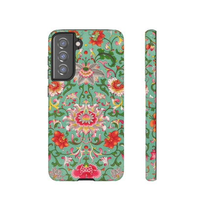 Colorful Floral Pattern by Owen Jones Phone Cases