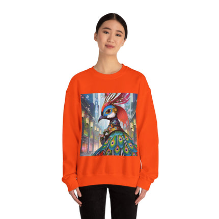 Techno Plumes Unisex Heavy Blend™ Crewneck Sweatshirt