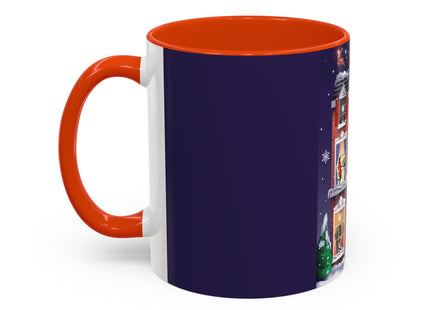 A Christmas Eve Celebration Colorful Mugs (11oz, 15oz)