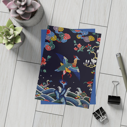 Rank Badge with Mandarin Postcards (envelopes included) - Bundles of 10, 30, 50 Pieces