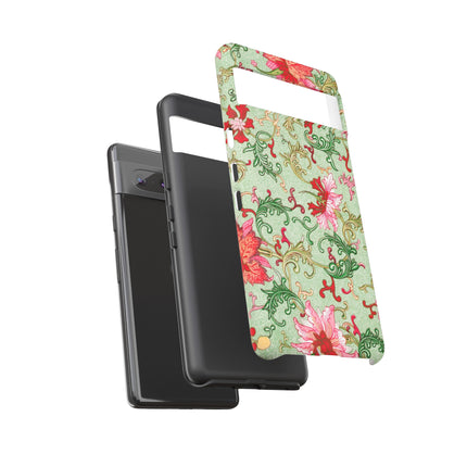Flower Illustration by Owen Jones Phone Cases