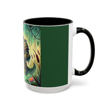 Swamp Tyrant Colorful Mugs (11oz, 15oz)
