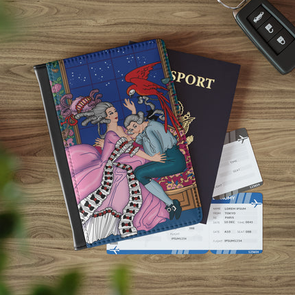 The Jealous Parrot by George Barbier Passport Cover