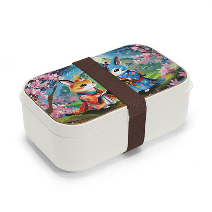 Fairy Animals Writing Wishes Bento Lunch Box