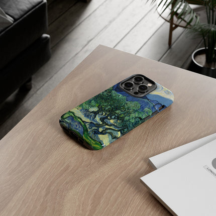 Olive Trees by Vincent Van Gogh Phone Cases