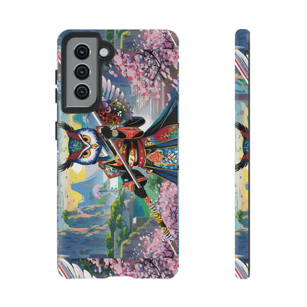 Cyberpunk Samurai Owl Phone Cases