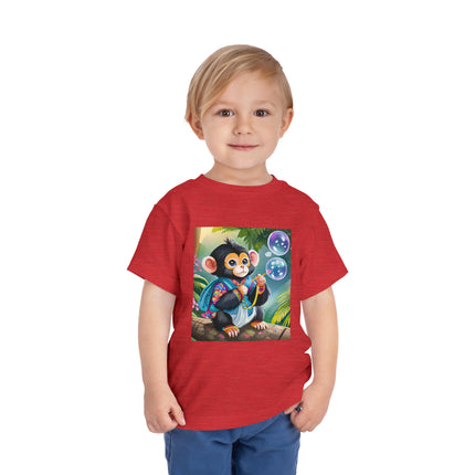 Bubble Magic in the Jungle Toddler Short Sleeve Tee