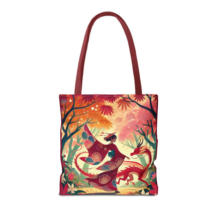 The Dragon Fairy’s Dance Tote Bag – Enchanted Grace & Spring Magic