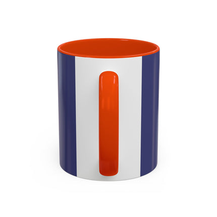 The Lady And The Midnight Birdcage Colorful Mugs – Art Deco Botanical Elegance
