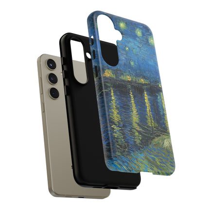 Starry Night Over the Rhone by Vincent Van Gogh Phone Cases