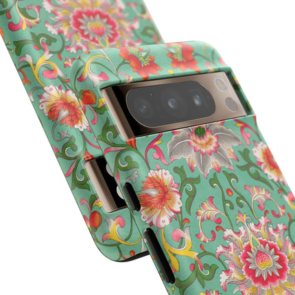 Colorful Floral Pattern by Owen Jones Phone Cases