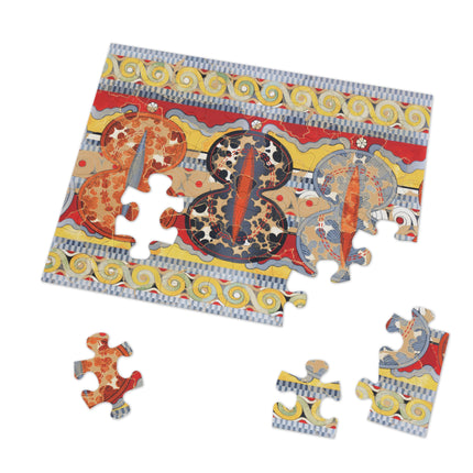 Reproduction of the Shield Frieze by Emile Gilliéron Jigsaw Puzzle (30, 110, 252, 500-Piece)