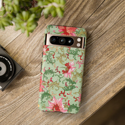 Flower Illustration by Owen Jones Phone Cases