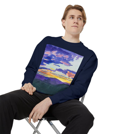 Naturstudie XII by Karl Wiener Garment-Dyed Sweatshirt