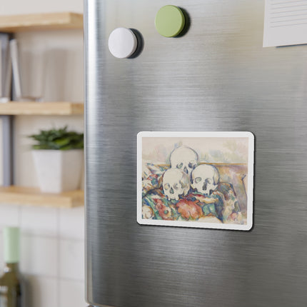 The Three Skulls by Paul Cézanne Die-Cut Magnets (5 Sizes)