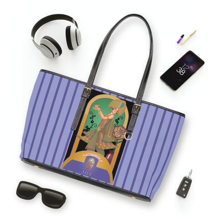 October & Opal, Tourmaline (from the Gem Series) by Sofia Chiostri PU Leather Shoulder Bag
