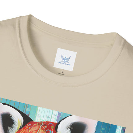 Cybernetic Red Panda Softstyle T-Shirt