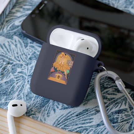 November & Topaz AirPods Case — Gem Series by Sofia Chiostri