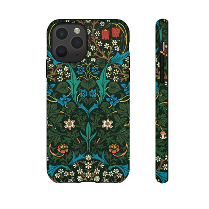 Tulip by William Morris Phone Cases