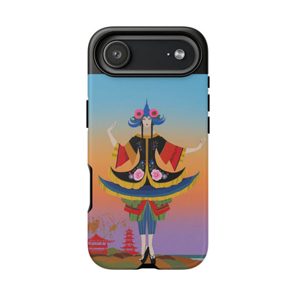 Colorful Dancer Phone Case – Vibrant Grace & Cultural Elegance