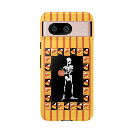 Candy Corn Skeleton Phone Cases