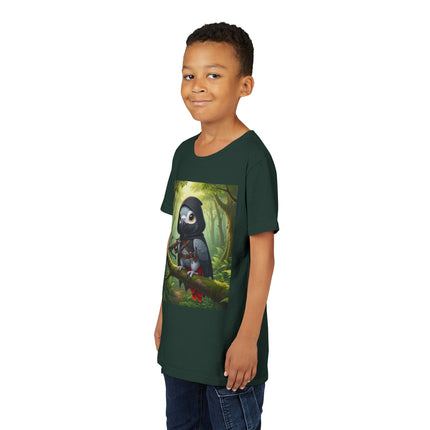 The African Grey Sentinel Youth Short Sleeve Tee