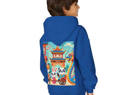 Lantern Street Dragon Parade Youth Heavy Blend Hooded Sweatshirt