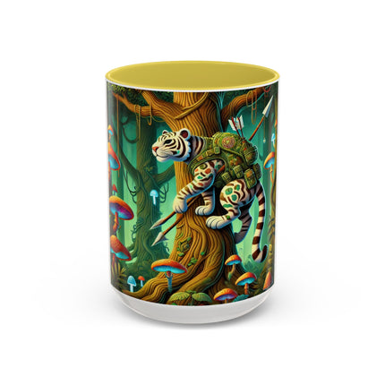Silent Stripes Colorful Mugs (11oz, 15oz)