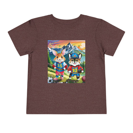 Animal Athletes Toddler Short Sleeve Tee