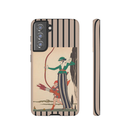 L'Arc Rouge by George Barbier Phone Cases
