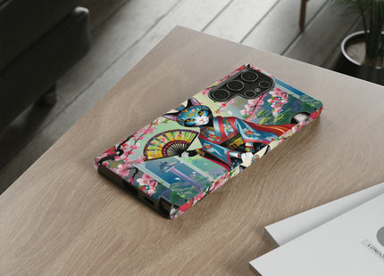 Cyberpunk Geisha Phone Cases