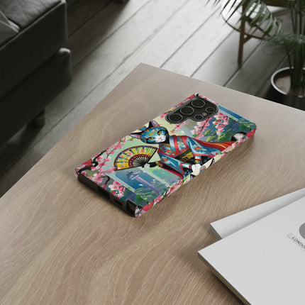 Cyberpunk Geisha Phone Cases