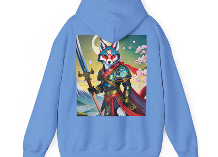 Cyberpunk Samurai Fox – Heavy Blend™ Hooded Sweatshirt