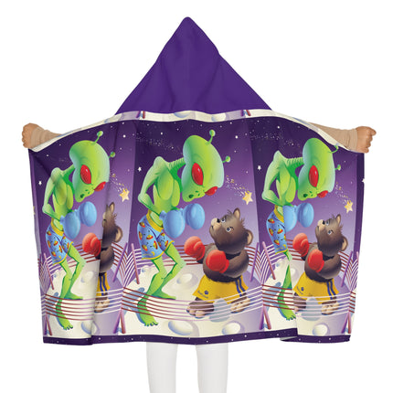 Cosmic Clash Youth Hooded Towel