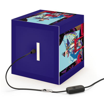 A Visual Journey by Umberto Brunelleschi Light Cube Lamp