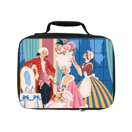 🎀🐶 The Lady Of The Grand Dressing Room Lunch Bag – Art Deco Fashion Whimsy
