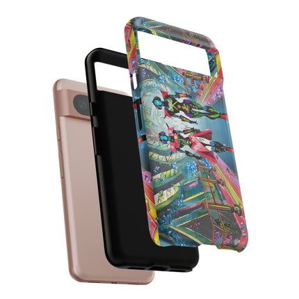 Cyber Punk Robot Models Phone Cases